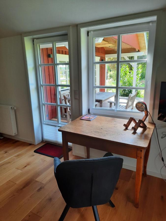Idyllisches Schwedenhaus In Ruhiger Hanglage Oetzen Buitenkant foto